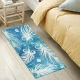 thumbnail image 5 of SKYSONIC Peacock Feather Soft Runner Rug Washable Non-Slip Room Rug Hallway Rug Runner for Entryway,Hallway,Bathroom,and Kitchen,39x20In, 5 of 7