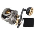 thumbnail image 2 of 18+1BB Baitcasting Fishing Reel, 7:1 Gear Ratio Baitcasting Reel Precise Machining  For Lakes For Streams, 2 of 8