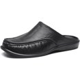 thumbnail image 3 of RURAN Mens Slippers with Arch Support Casual Mules Clog Slip-On Open Back Shoes Comfort Walking Loafer Indoor Outdoor House Shoes, 3 of 8