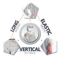 thumbnail image 4 of White Polypropylene Disposable Shirts, Long Sleeve Pullovers, 50 Count, 29 x 32 in, 4 of 8