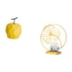 thumbnail image 5 of Escultura De Fruta De Porcelana, Adorno Coleccionable Para Mesa, Estatua Geométrica, Decoración Para Festivales, Oficina, Hoja De Hierro, Figura Decorativa, Regalo De Cumpleaños, Adorno, 5 of 8