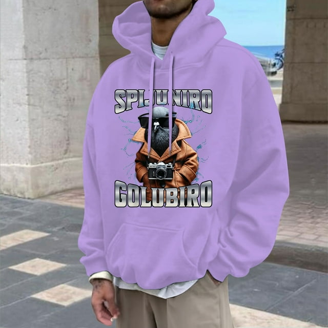WILLBEST Sudaderas Deportivas para Hombre Sudaderas con Capucha y Sudaderas para Hombre Jersey Clásico De Mitología China con Tela y Diseño Cómodos para Uso Informal Mediana