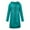 Mint Green, variant on LYXSSBYX Plus Size Womens Coats and Jackets Women's Solid Color Hoodie Zipper Long Sleeve Sweatshirts Irregular Hem Long Coat Tops with Pockets