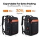 thumbnail image 3 of Mochila Bagsure Travel 42L para equipaje de mano con puerto USB, 3 of 9