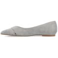 thumbnail image 3 of Journee Womens Winslo Slip On Pointed Toe Ballet Dress Flats, 3 of 10