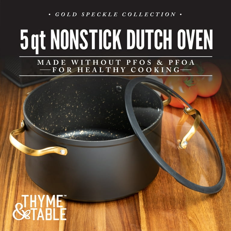 Vintage Wear Ever Dutch Oven Aluminum Stock Pot 5 Quart Teflon