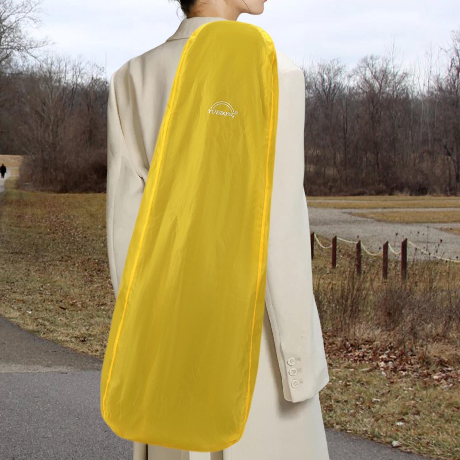 BELOVING Étui pour Violon, Housse de Pluie, Sac de Violon Imperméable pour Jouer, Voyage, Spectacle, Triangle Jaune