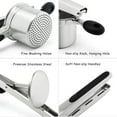 thumbnail image 3 of Stainless Steel Potato Masher with Interchangeable Base Plate for Effortless Vegetable Puree and Smooth Texture, 3 of 3
