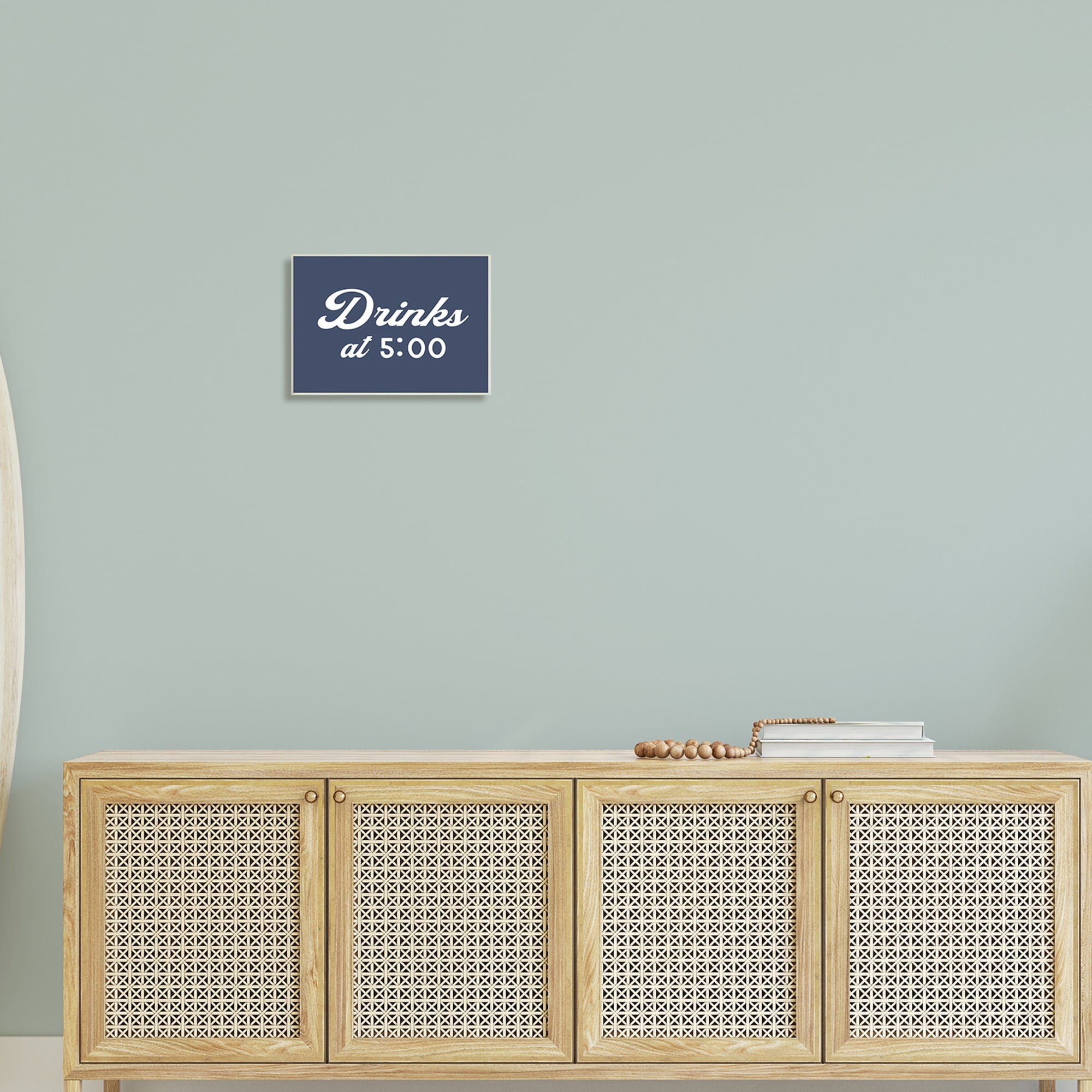 Stupell Industries Drink at Five Fun Nautical Party Sign,15 x 10, Design by Daphne Polselli