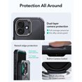 thumbnail image 4 of Funda ESR Rugged 7X con MagSafe para iPhone 17, negra, 4 of 7