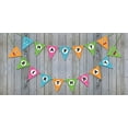 thumbnail image 3 of Inkdotpot Birthday Party DecorationsHappy Birthday Party GarlandBaby Boy MonsterPennant Banner Flag, 3 of 7