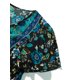 thumbnail image 5 of Sunloudy - Camisetas de verano con estampado floral para mujer, bohemias, de manga corta, con cuello en V, con botón frontal Sunloudy moda, 5 of 10