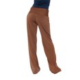 thumbnail image 3 of (Brun, P) - Pantalon Palazzo Uni pour Femmes, 3 of 3