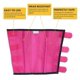 thumbnail image 3 of Breathable Mesh Horse Flyproof Leggings, Mesh Horse Fly Boots Set of 4, 3 of 5