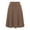 Khaki, variant on Women's Tennis Skirts Summer Elegant A Line Skirt For All Occasions Modern Fit Comfortable Casual Party Wear Green XL