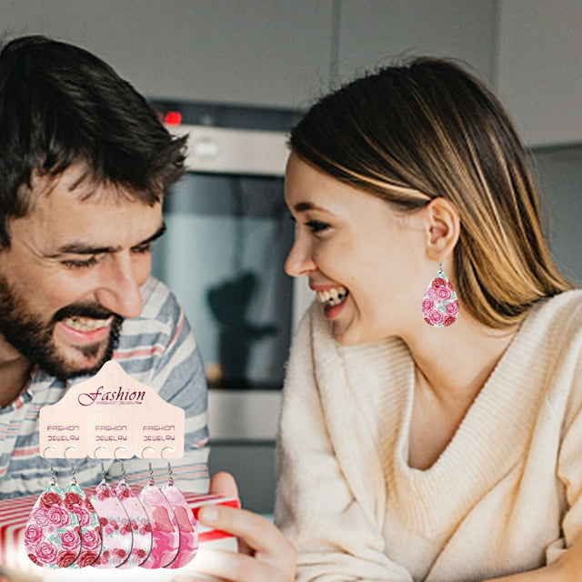 Jusqu'à 65% de Réduction Boucles d'Oreilles en Cuir de Jour de Valentine en Forme de Coeur Boucles d'Oreilles Boucles d'Oreilles en Cuir Goutte Jewelry sur l'Autorisation