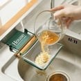 thumbnail image 2 of Shoreew 1 Set Sink Filter Shelf Fine Mesh Hole Sink Corner Food Catcher Leftovers Filter with Strainer Bags Kitchen Supplies, 2 of 7