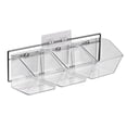 thumbnail image 2 of Contenedor de almacenamiento montado en la pared, caja de almacenamiento de cocina para colgar en la pared de 3 capas, para ajo, jengibre, cebolla, colgante Horizontal, 2 of 10