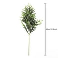 thumbnail image 2 of GadgetVLot Plastic artificial artificial pine branches leaves green plants decoration accessories, 2 of 9