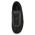 thumbnail image 5 of TOP MODA Women Mesh Sneakers Lightweight Breathable Casual Walking Shoes Suede Accents Gum Sole CARLY-1 Black 7, 5 of 6