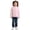 1-280Pink858, variant on CAIVO Girls Hooded Jacket For Autumn Warm Thickened Coats Soft Comfortable Outerwear Toddler Kids Lightweight Windbreaker Long Sleeve Comfort Dailywear