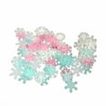 thumbnail image 2 of Visland 50PCS Glow in The Dark Snowflakes Decals Christmas Wall Stickers Window Clings for Christmas Decoration - Living Room Bedroom Home Decor, 2 of 8