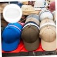 thumbnail image 4 of Pawsdot 20pcs Universal Baseball Cap Holders, PVC Hat for Organizing Caps, Clear Hat Organizers for Closet, 8.66x4.92x0.03inch, 4 of 8