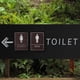 thumbnail image 5 of Letrero de baño para hombres y mujeres con Braille, 2 letreros de baño para negocios, letreros de baño con cinta de doble cara para negocios, 5 of 5