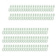 thumbnail image 2 of 100 ganchos para adornos navideños, soportes para medias, soportes para coronas de metal Verde, 2 of 8