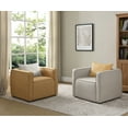 thumbnail image 6 of Furniture of America Contemporary Fabric Tureo Accent Chair, Cream, 6 of 8