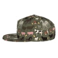 thumbnail image 3 of Gaeub Farm Animals Flat Bill Snapback Hats Baseball Caps with Adjustable for Running Workouts and Outdoor Activities, 3 of 9