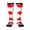 2 Black-1, variant on Canada Flag Knee High Socks for Women Long Leg Warmers Socks