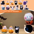 thumbnail image 2 of 2026 New Halloween Decor Pumpkin Spooky Ghost Cute Ghost Statue, Mini Pumpkin Ghost Bear Micro Landscape Decor, Indoor Halloween Home Fall Ornaments for Porch and Indoor Home Office Desk Decor, 2 of 6
