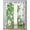 White Grass Green, variant on St Patrick's Day Sheer Curtains 39 Inch Length 2 Panels Set for Living Room/Bedroom, Lucky Shamrock Gnomes Truck Branches Beige Kitchen Curtains Grommet Curtains Window Treatments 27.5"x39"x2