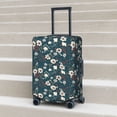 thumbnail image 5 of Uemuo Vintage Floral Printed Washable Luggage Cover - Fashion Suitcase Protector Fits 18-32 Inch Luggage -Small, 5 of 9