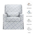 thumbnail image 4 of Namesake Sarah Flint x Namesake Crawford Swivel Glider in Eco-Performance Fabric | Water Repellent & Stain Resistant, 4 of 7