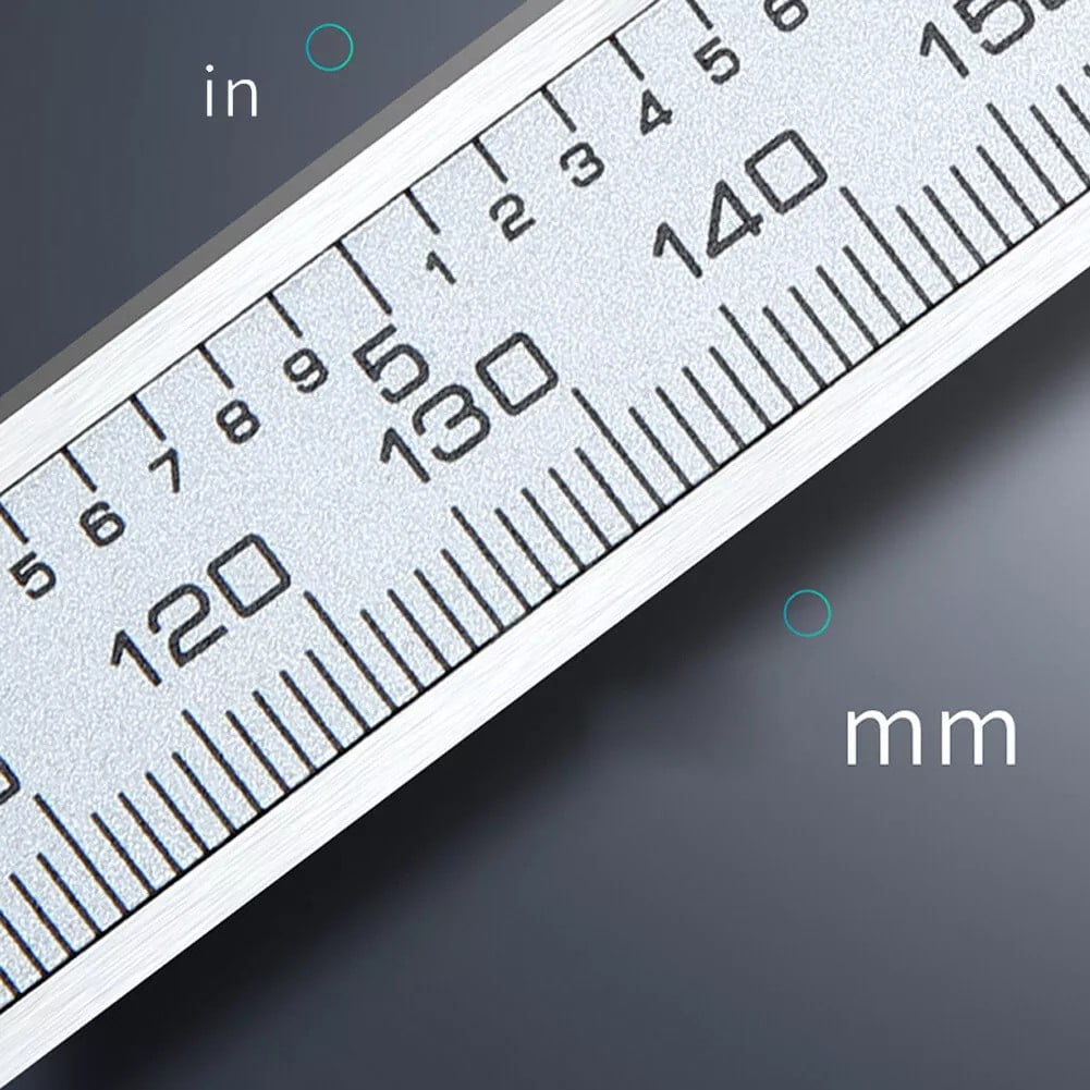Vernier Caliper Stainless Steel 150mm Digital Caliper Vernier Gauge Micrometer Measuring Tool Metalworking Inspection Measuremen