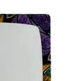 thumbnail image 3 of Ambesonne Floral Fitted Sheet, Antique Window Style, Twin Size, Green Purple, 3 of 3