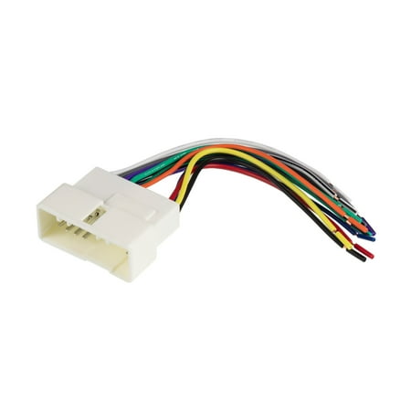 Scosche HY07B Car Radio Wiring Harness Compatible w/ Select 2005-10 Non-Amplified Hyundai & Kia