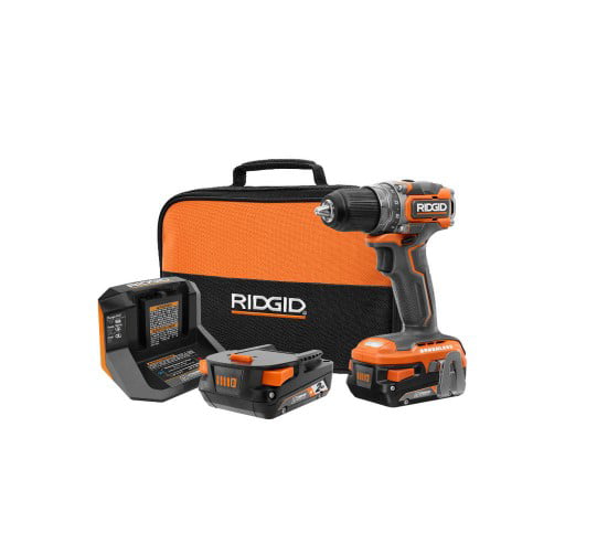 R86093 RIDGID 18V Lithium-Ion 2.0 Ah Battery and Charger Kit R87002 