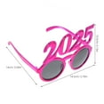 thumbnail image 2 of SKISUNO New Year Party Paper Eyeglasses Abs Material Celebration Accessory For Prop 1Pack, 2 of 8