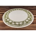 thumbnail image 2 of GAD Great American Distributors American Transitional Floral Green 8 x 10 ft. Area Rug, 2 of 3
