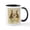 White/Black Inside, variant on CafePress - Vintage French Easter Bunnies Mugs - 11 oz Ceramic Mug - Novelty Coffee Tea Cup