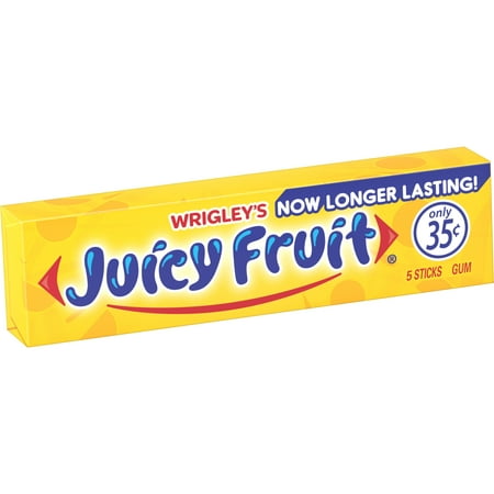 Juicy Fruit Original Bubble Gum, 5 pc. 