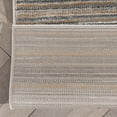 thumbnail image 3 of Well Woven Custom Size Runner - Choose Your Length - Ginelle Grey & Golden Rust Abstract Geometric Stripes 31 Inches Wide x 50 Feet Long Runner (31" x 50' Runner) Rug, 3 of 6