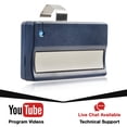 thumbnail image 2 of KeylessOption Replacement for LiftMaster 971LM Garage Door Remote Opener, Blue, 2 pack, 2 of 10