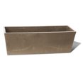 thumbnail image 3 of Algreen 19165 8 x 9 x 26 in. Valencia Rectangle Windowsill Planter, Chocolate, 3 of 5