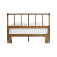 thumbnail image 5 of Crosley Lucille King Bed in Brown - Headboard- Footboard- And Side Rails, 5 of 25
