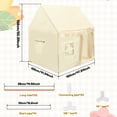 thumbnail image 2 of Grusce Polyester Kids Tent, Spacious Kids Playhouse, Comfortable Toddler Play Tent, Easy to Assemble Toddler Playhouse for Home Indoor, 2 of 11