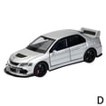thumbnail image 1 of 1:32 9th Generation Evo Simulation Alloy Sports Car Model Sound And Light Pull Back Multi-Door Toy Car, 1 of 1